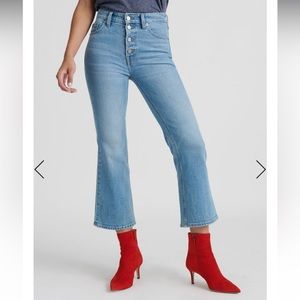 Lucky Brand Bridgette Crop Flare Jeans